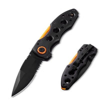 Folding Pocket Knife 3" 7Cr17MoV Blade Aluminum Handle EDC Knife