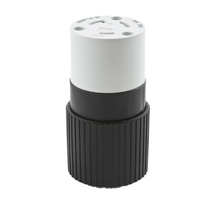 30A 250V NEMA L6-30P Twist Lock Nylon Male Plug Hubbell Black 59640000 (Pack of 4)