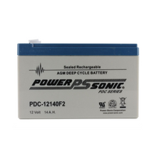 12V 14Ah PDC Deep Cycle AGM VRLA Battery PDC-12140 F2 (Pack of 3)