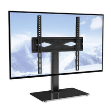 Swivel Universal TV Stand for 32-55" TVs Height Adjustable Portable Floor Stand Fits Screen Size 81.3-139.7 cm Fixed Mobility