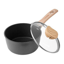 1.5 QT Saucepan Nonstick Saucepan with Tempered Glass Lid for Kitchen