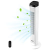 Tower Fan, 22 ft/s Velocity  Quiet 70° Oscillation 3 Speeds 4 Modes 12H Timer Portable Bladeless Fan with Remote Control for Bedroom Office Home