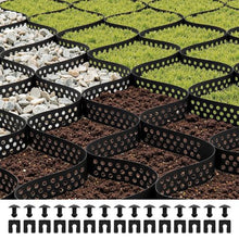2 in Deep Gravel Stabilization Grid for driveways gardens patios walkways and RV parking (32.81 × 9.84 FT)