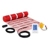 20 Sq.ft Electric Floor Heating Mat with Digital Thermostat & Installation Monitor