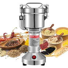 0.3 lbs 850W High-Speed Electric Grain & Spice Grinder – Stainless Steel Straight Type Pulverizer for Dry Ingredients