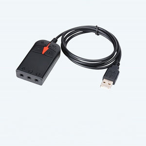 USB External Sound Card Audio Converter PCM-CCH-09