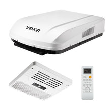 13500 BTU Ducted RV Rooftop Air Conditioner 120V AC Unit Variable Speed ADB & Remote (White)