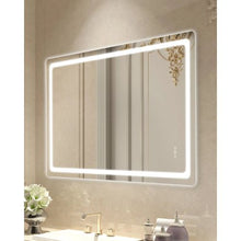36" x 60" LED Bathroom Mirror with Anti-Fog Frontlit & Backlit Dimmable 3-Color Temperature Wall Mounted