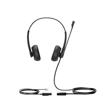 YHS34 Dual Wideband Headset with RJ9 for IP Phone Black YEA-YHS34-DUAL