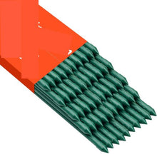 46 Inch Tomato Stakes Metal Garden Stakes for Climbing Plants (50 Pack)