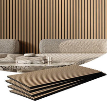 23.6 x 47.2 In Wood Slat Acoustic Panels for Noise Reduction