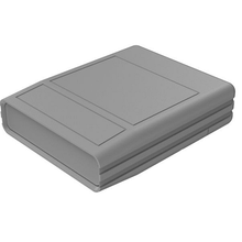 2.20"W x 2.80"L x 0.71"H Faceplate Handheld Enclosure With Pocket Clip M4,PC,GY