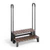 2-Step Hot Tub Steps with Handrail 32.3