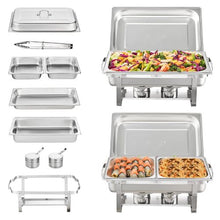 8-Qt Deep Table Pan For Catering Storage Food DT-C1012 (Pack of 2)