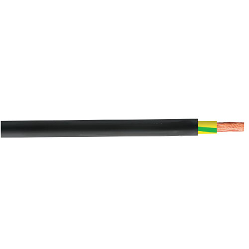 8 AWG 1C Helukabel 25889 MULTISPEED-600-PUR-J Drag Chain green-yellow Cable