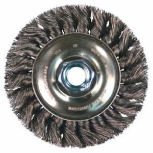 4 Inch Carbon Steel Standard Twist Knot Wheel 419-82153P (Pack Of 5)