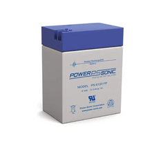 6V 13Ah FP Terminal SLA Rechargeable Battery PS-6120 FP (Pack of 6)