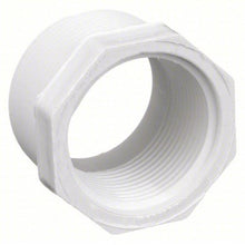 3 In x 2 In Schedule 40 PVC Pipe Adapter Male NPT x Female NPT Threaded (White)