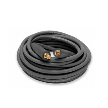 100 ft 2/0 Gauge ToughFlex Welding Lead with Lenco LC40 Male and Female Cable Black WC20B100MBFB