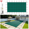 20x40 ft Inground Pool Safety Cover Mesh Winter Cover (Green)