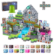 100PCS Magnetic Cemetery Zombies Blocks, STEM Construction Toy for Kids 3+