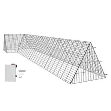 157.5 x 39.4 x 24.2 In ChickenTunnel Outdoor Run – Portable Coop for Chickens Ducks & Rabbits