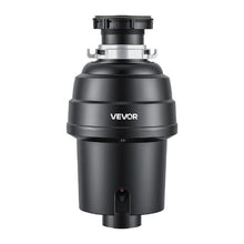 1HP 3500RPM DC Motor Continuous Feed Garbage Disposal with EZ Connect Sound Reduction & Power Cord for Kitchens