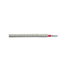 4 Pair Cat5e Riser Aluminum Interlock Armored No Outer Jacket Premises Cable Blue K2-199-25 1000 ft