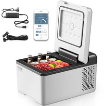 12V 10 Qt Portable Refrigerator – Mini Freezer (-4℉~68℉) with App Control for Camping Travel & Home Use