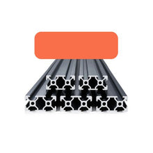 0.16 In  T Slot Aluminum Extrusion Anodized Linear Rail 1500mm (Pack of 5)