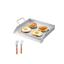 18x16 inch Stainless Steel Griddle for Camping Tailgating Party