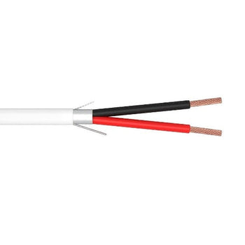 22/2C Stranded Plenum Shielded PVC Security Alarm Cable 300V