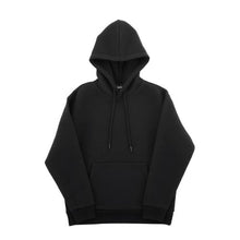Men's Small Fleece Pullover Hoodie - Black Warm & Comfy for Fall/Winter
