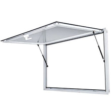 53 x 33 Inch Concession Window with Concession Stand for Food Trucks Glass Not Included