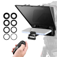 8-Inch Aluminum Teleprompter for YouTube Twitch Zoom & Live Streaming