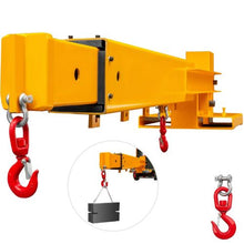 3T Capacity Forklift Mobile Crane Attachment 2 Hooks