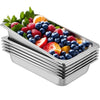 3.9-Inch Deep Commercial Table Pan For Catering Storage Food UCT839-6 (Pack of 6)