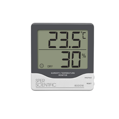 Certified Humidity/Temperature Monitor