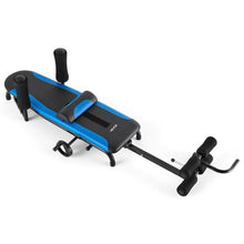 350 LBS Inversion Table Heavy-Duty Back Stretcher Adjustable Armrests Stable Frame