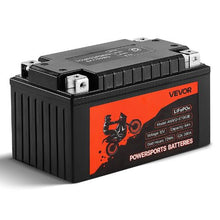 12V 6Ah LiFePO4 Motorcycle Battery Pre-Charged Maintenance-Free High Performance for ATV Motorcycle Jet Skis Scooter UTV