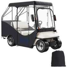 4 Passenger Golf Car Cover 420D Polyester Full Cover for Waterproof and Sunproof COV-23