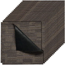 24 x 24 Reusable Carpet Tiles – Modular Soft Padded Squares for 96 sq. ft. DIY Installation in Living Room, Bedroom, Office (Gray & Brown 24 pcs)