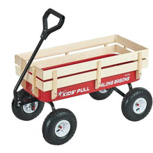 39" Pull-Along Toddler Wagon with Handle 330 lb Capacity for Kids Gardening Beach