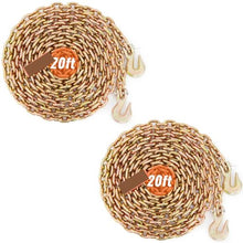 5/16 Inch Transport Binder Chain for Dock Factory Construction Site (Pack of 2)