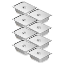 4-Inch Deep Commercial Table Pan For Catering Storage Food UCT8124L-8 (Pack of 8)