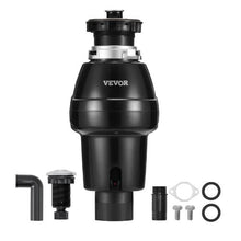 3/4HP 3250RPM Continuous Feed Garbage Disposal with EZ Connect Sound Reduction Power Cord & Splash Guard