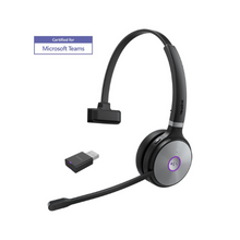 WH62 Mono Portable USB 2.0 Teams Headset YEA-WH62-MONO-P-TEAMS