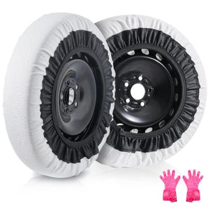 Thickened Snow Socks with Elastic Straps for Tires WB-M