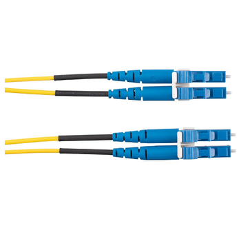 25 Meter 2 Fiber Opti-Core Optic Patch Cord Pigtail OS1/OS2 LC Duplex Connector F92ERLNLNSNM025