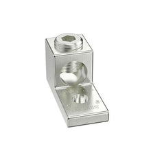 1/4" Stud Pan-Lug one-hole Tin-Plated Aluminum Mechanical Lug single barrel LAMA2/0-14-L (Pack of 50)